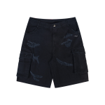 Deputy Department Cargo Schwarz Shorts