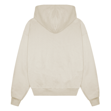 Deputy Department Everyday Hoodie Creme Reißverschluss