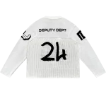 Deputy Department Heavy Jersey Creme Lang