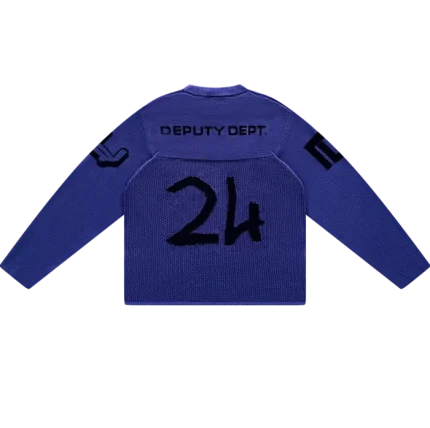 Deputy Department Lang Blau Schwerer Jersey