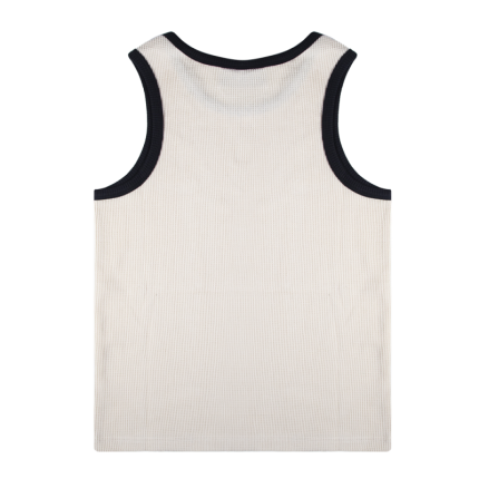 Deputy Department Waffel Tank Top Creme