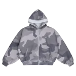 1000 Fucking Gsm Reißverschluss Mono Camo / Grau