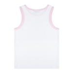 Waffel Tank Top Weiß